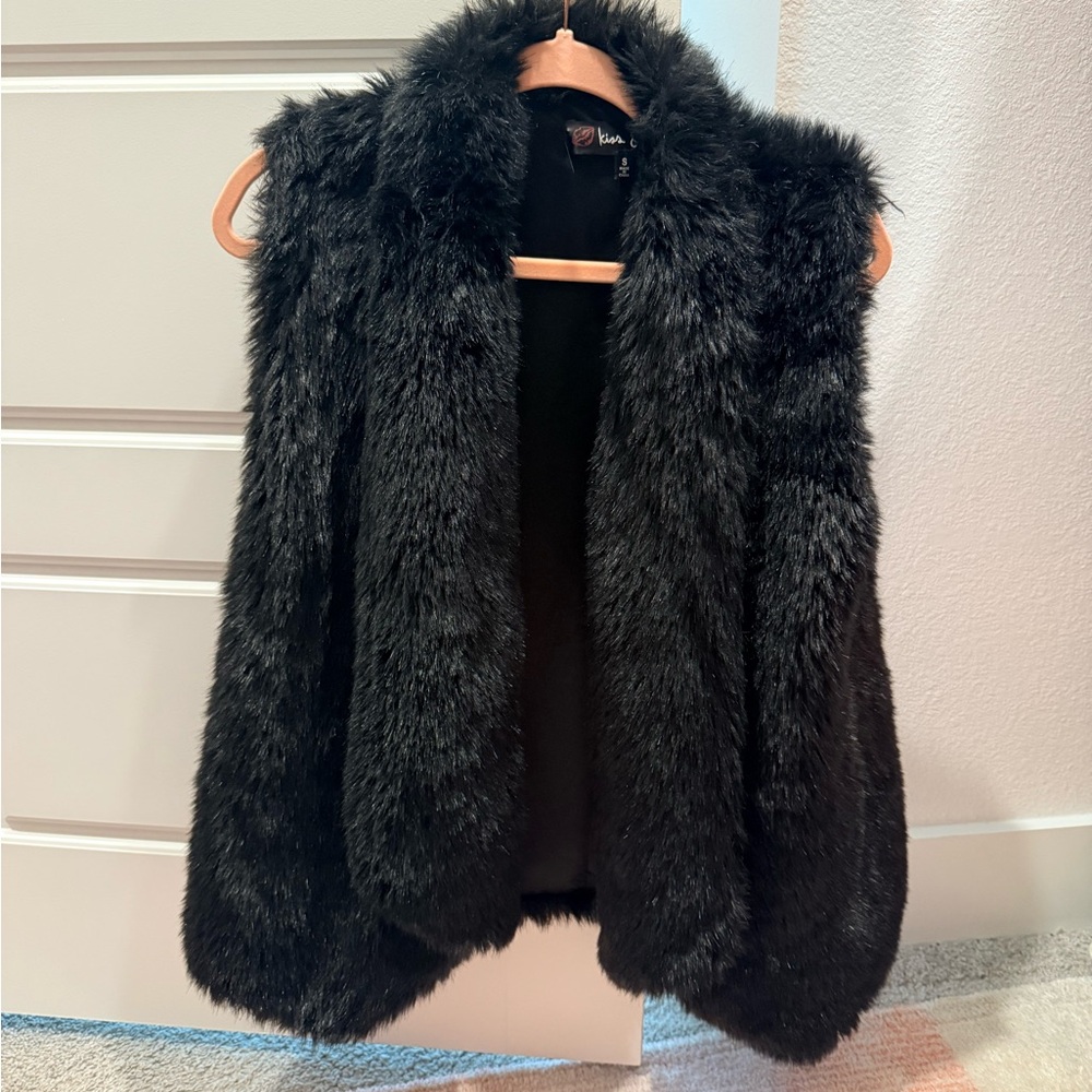 Lulu's Luxe Black Teddy Jacket